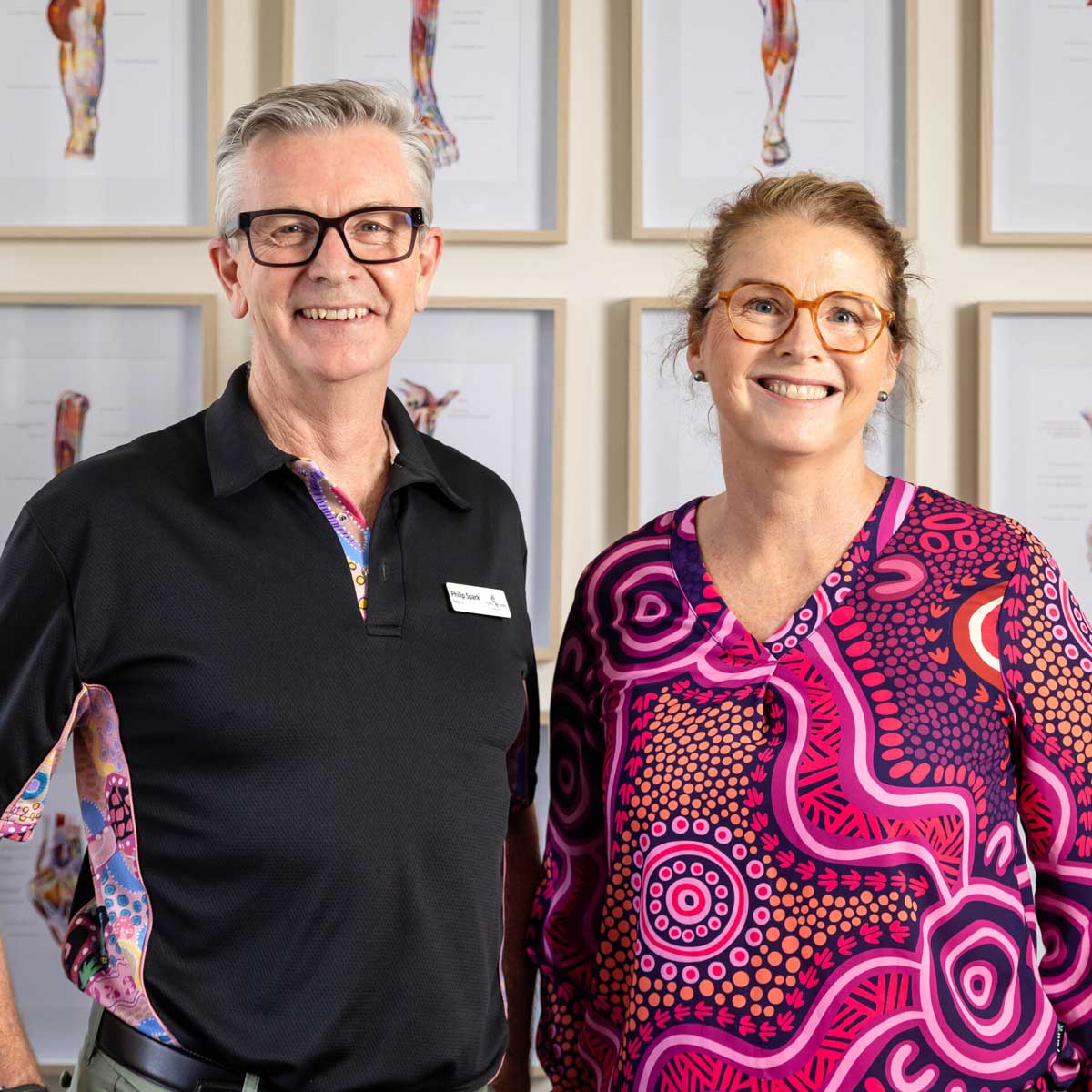 Senior podiatrists Lynette Kent and Philip Spark at Total Care Podiatry in Geelong